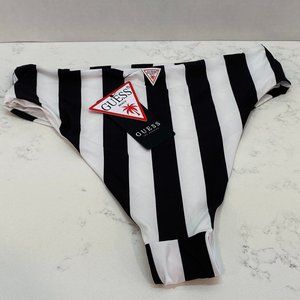NWT Guess Stripe Bikini Bottom swimsuit
